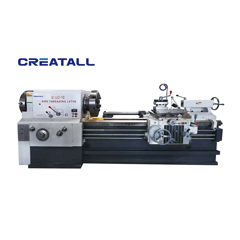 Q1322 Handle Pipe Threading Machine Lathe